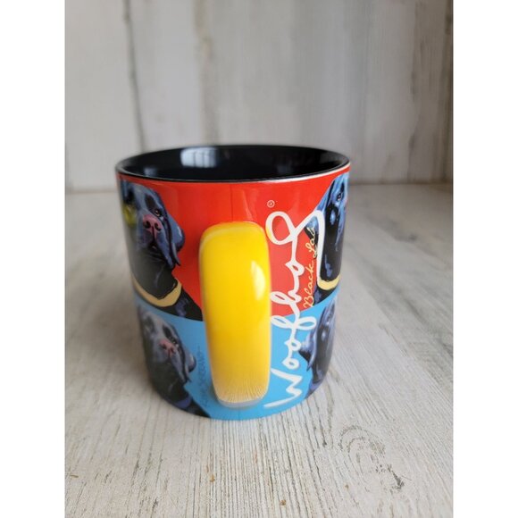 Paw pallets black lab mug home decor cup dog collar kitchen - Picture 3 of 8